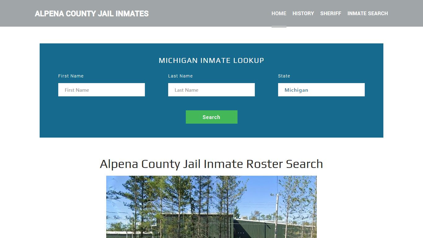 Alpena County Jail Inmate Roster Lookup, Alpena, MI